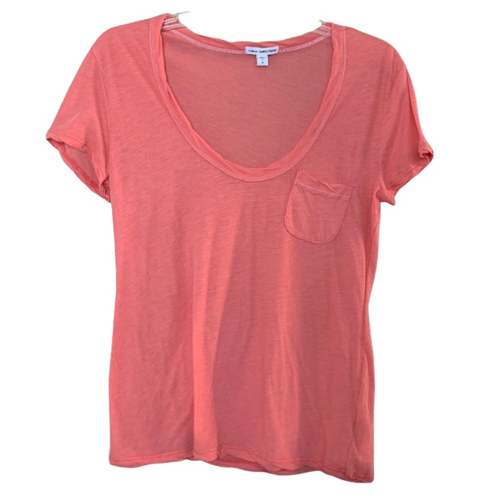 {James Perse} Casual One Pocket Shirt